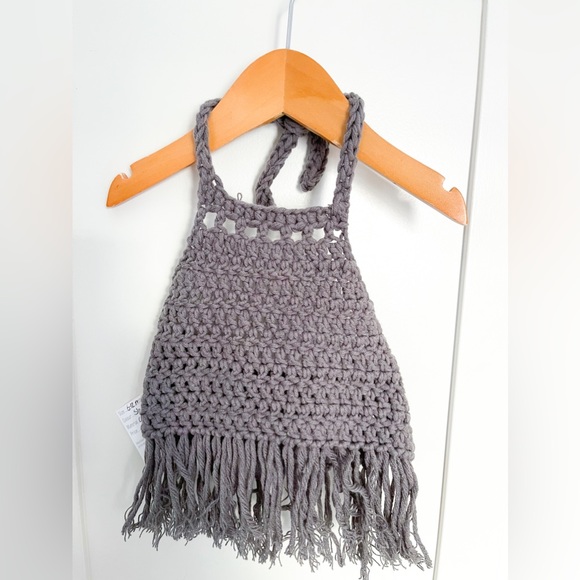 Harper | Crop Top - Pima Cotton Top, Baby Crochet Crop Top - Picture 1 of 3